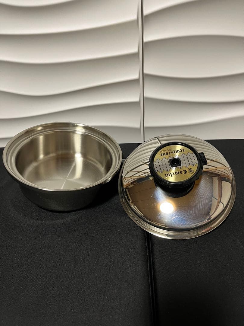 希少‼️Camelot ステンレス鍋・フライパンセット