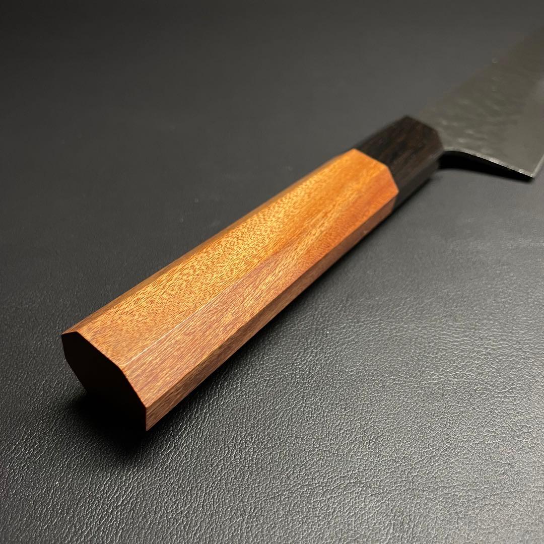 切付包丁 黒槌目 220mm ステンレス鋼 牛刀 料理包丁 和包丁