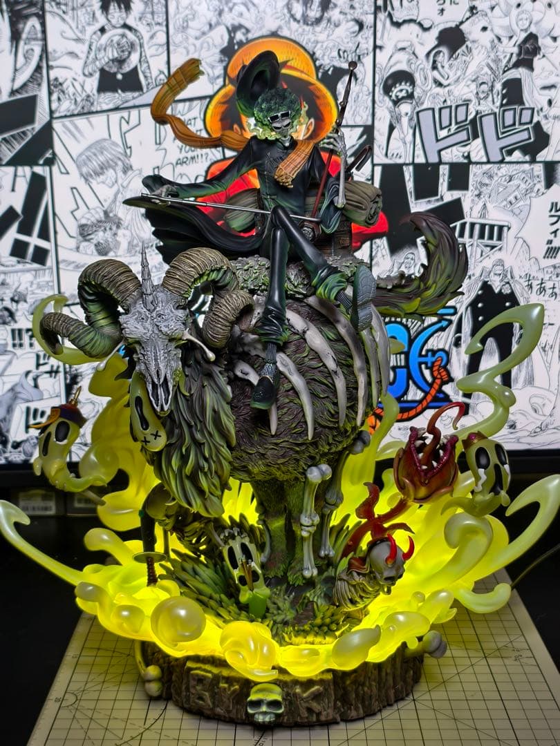 ワンピース ブルック 模界霧都 スタチュー フィギュア 即日発送　実物写真