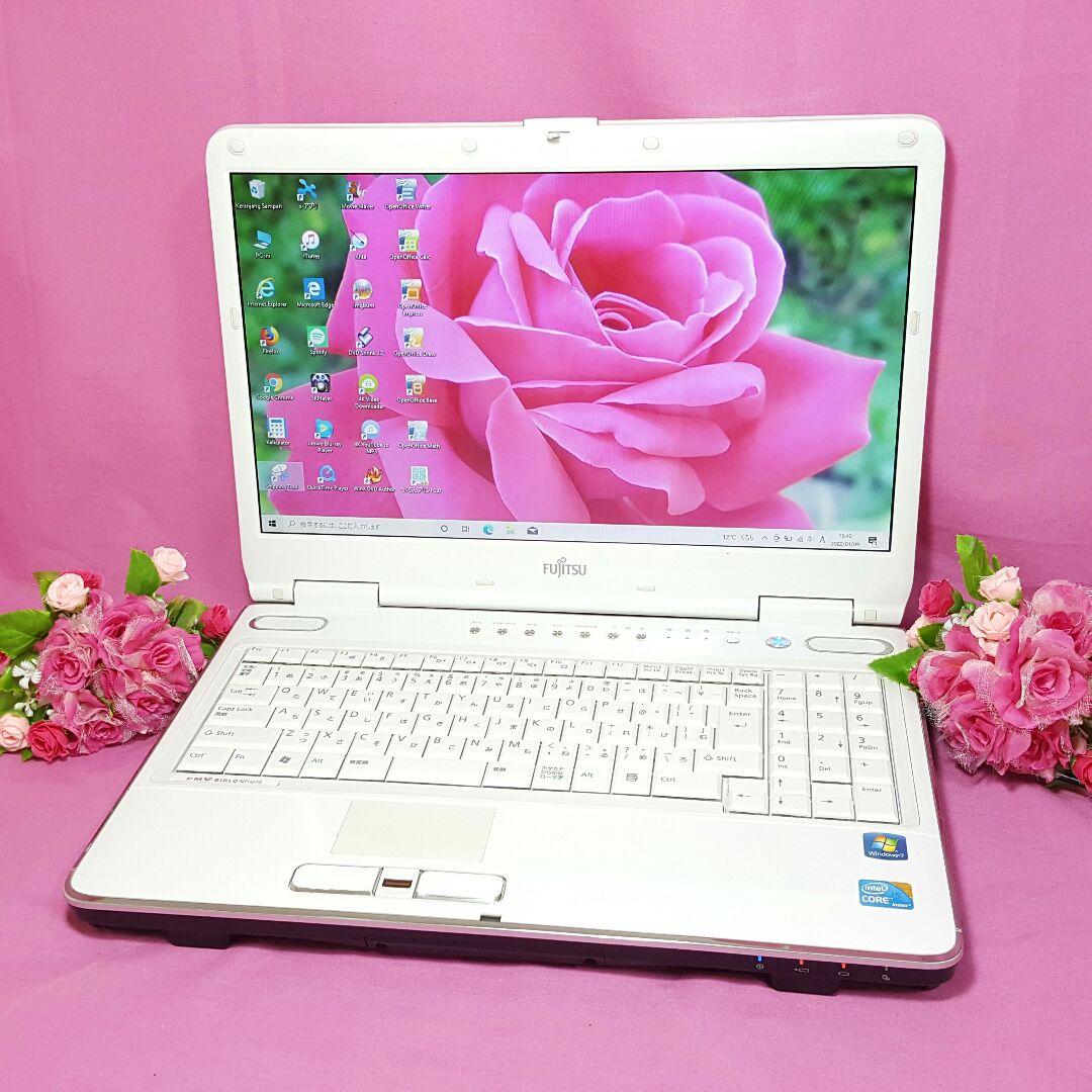 富士通/BIBLO/格安/Windows10/CORE-i5/大容量/高速メモリ