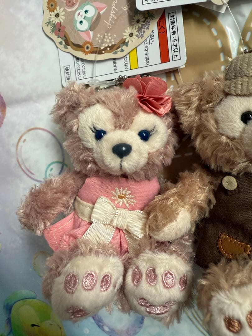 サークルオブフレンドシップ　ぬいスト　ジェラトーニ　ダッフィー　シェリーメイ