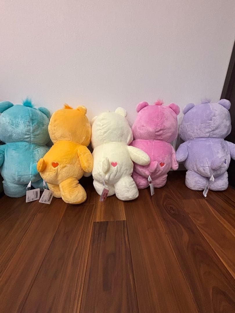 Care Bears ケアベア 超特大90cm ぬいぐるみ5体 タグ付超美品