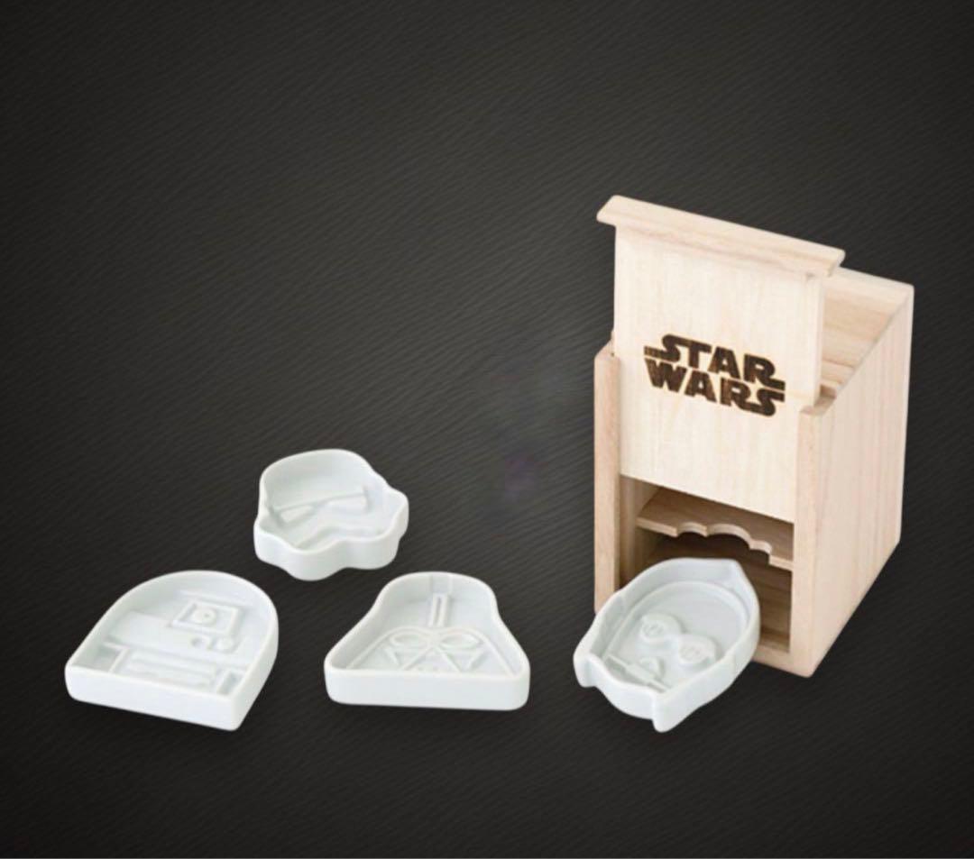 【未使用品】STARWARS×有田焼 醤油皿セット 有田焼 磁器 3組セット