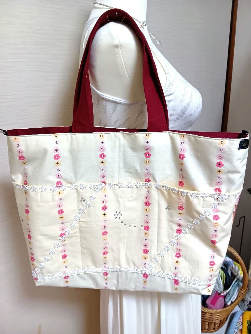 アレキサンダーヘンリー超大き目サイズ、珍しいレアプリントです１点物♡末まで価格♡