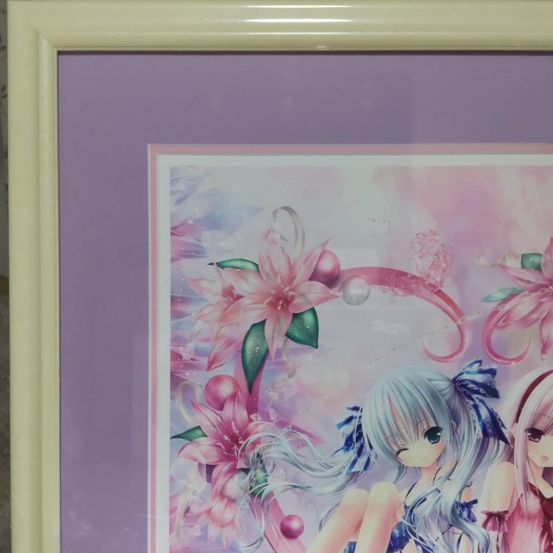 てぃんくる 版画「春の詠唱曲（アリア）」ミクスドメディア　 アールビバン