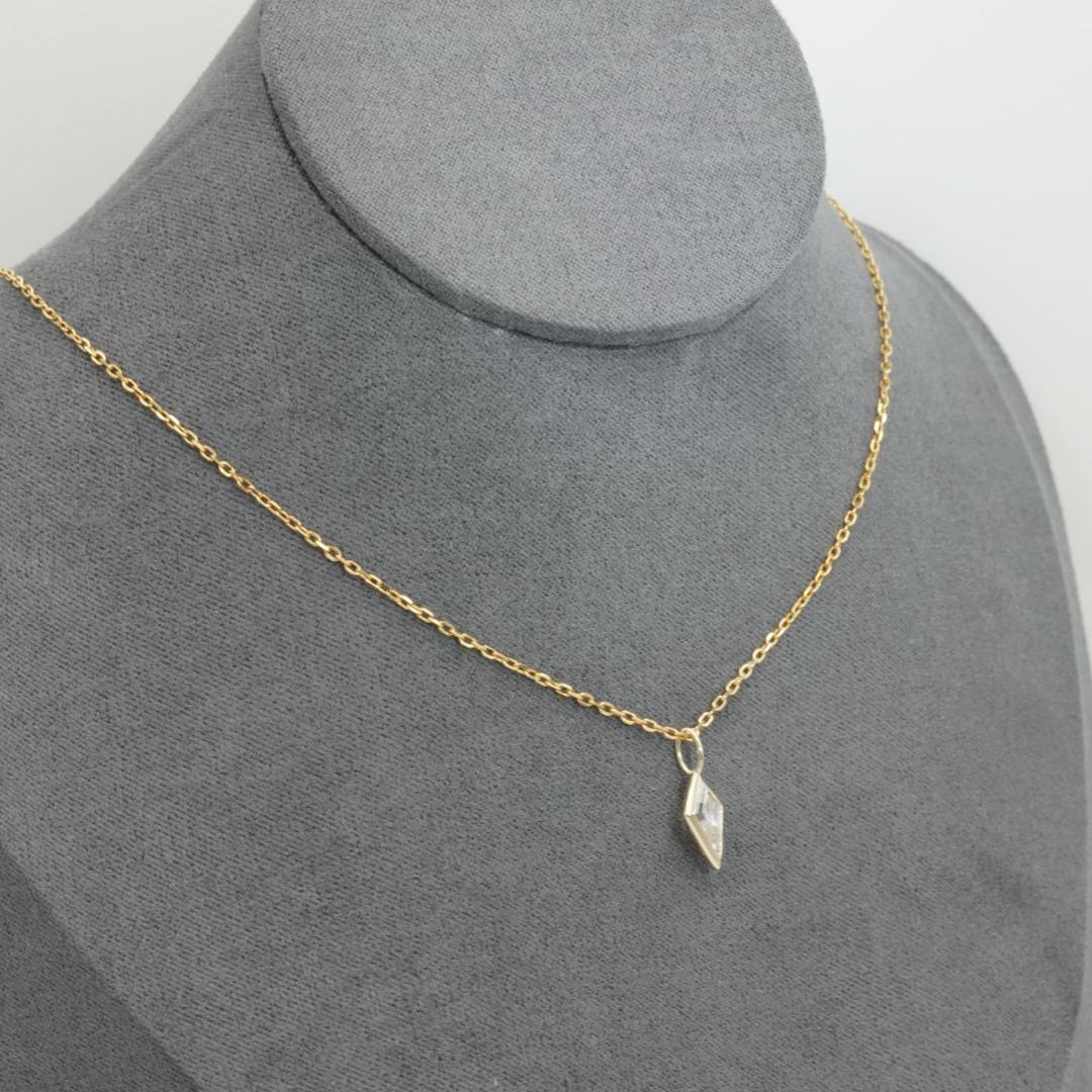 1ct菱型ペンダントトップ（4週間発送）