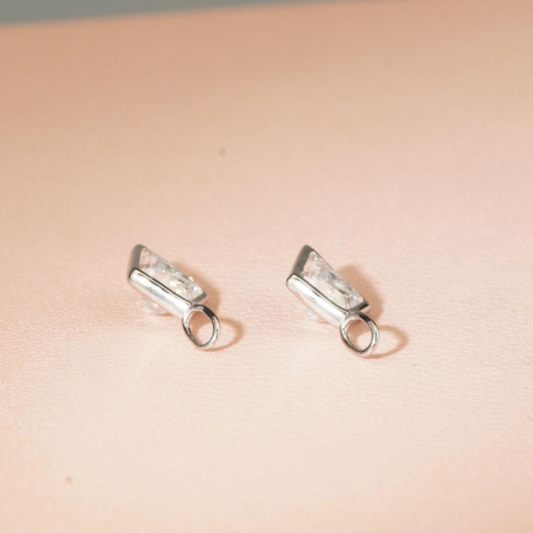 1ct菱型ペンダントトップ（4週間発送）