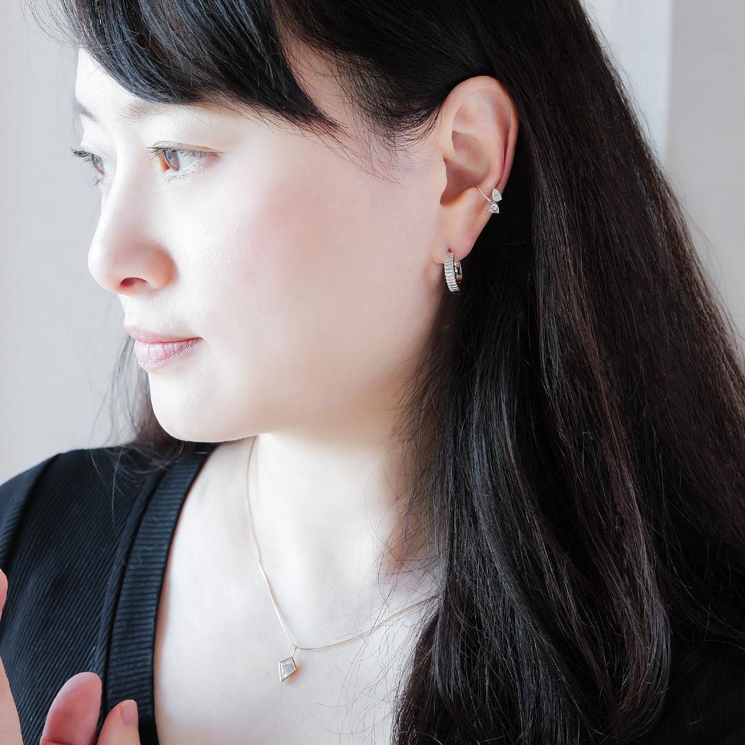 1ct菱型ペンダントトップ（4週間発送）