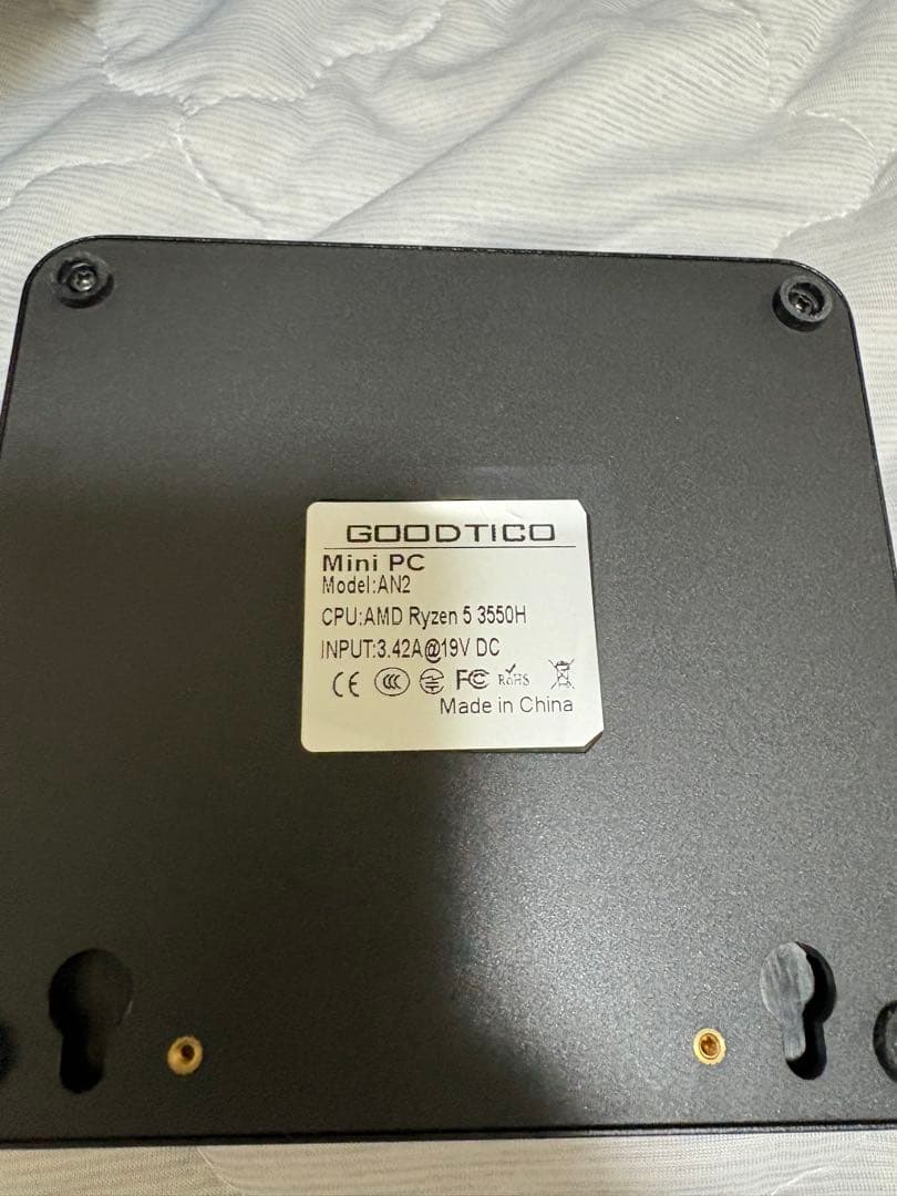 ミニPC Ryzen 5 minipc 16GB DDR4 512GB