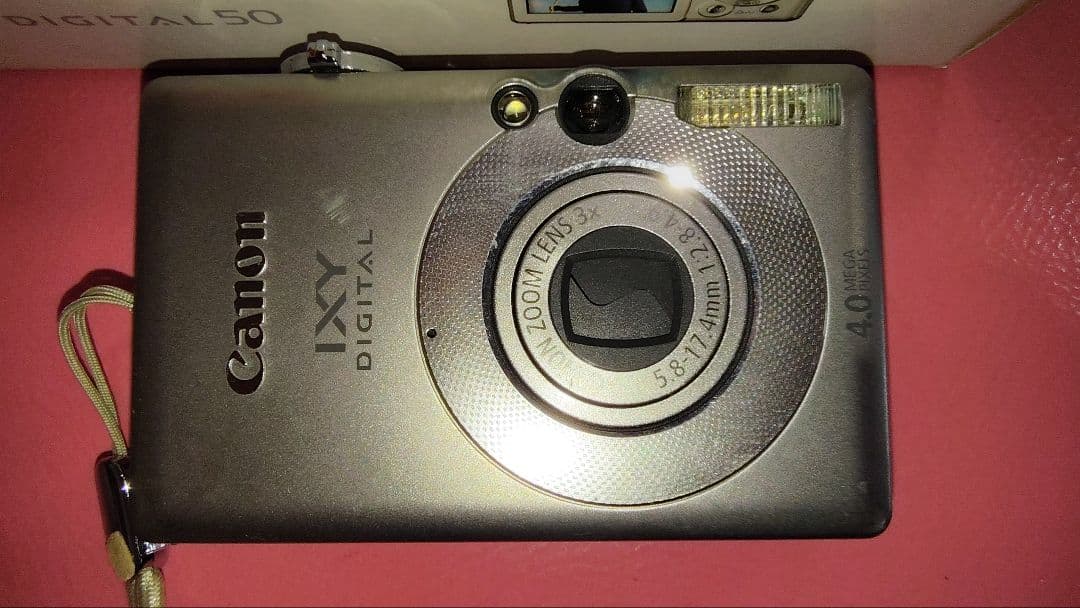 キヤノン/CANONデジタルコンパクトカメラ/IXYDIGITAL50/可動品