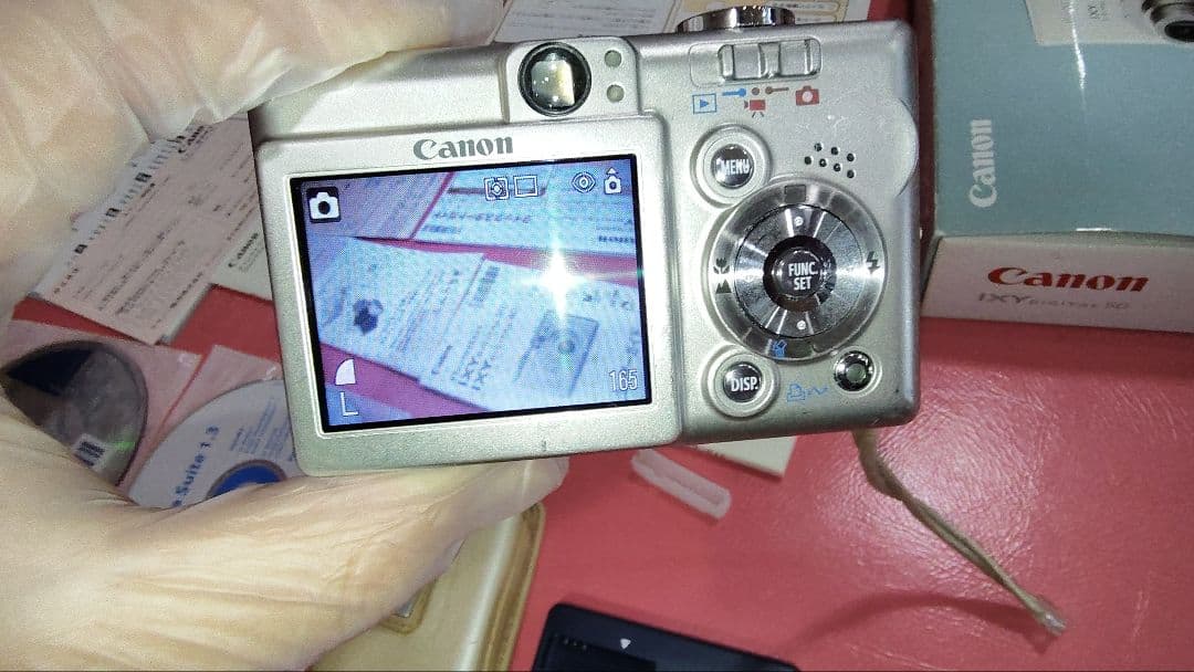 キヤノン/CANONデジタルコンパクトカメラ/IXYDIGITAL50/可動品