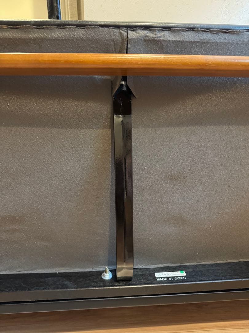 【都内引取可】カリモク60 Kチェア 2シーター ウォールナット ブラック