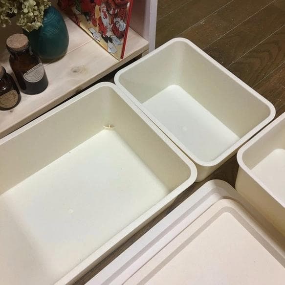 【サイズオーダー可】【引取可能】収納ケース大1個&小2個付き絵本棚 幅43cm