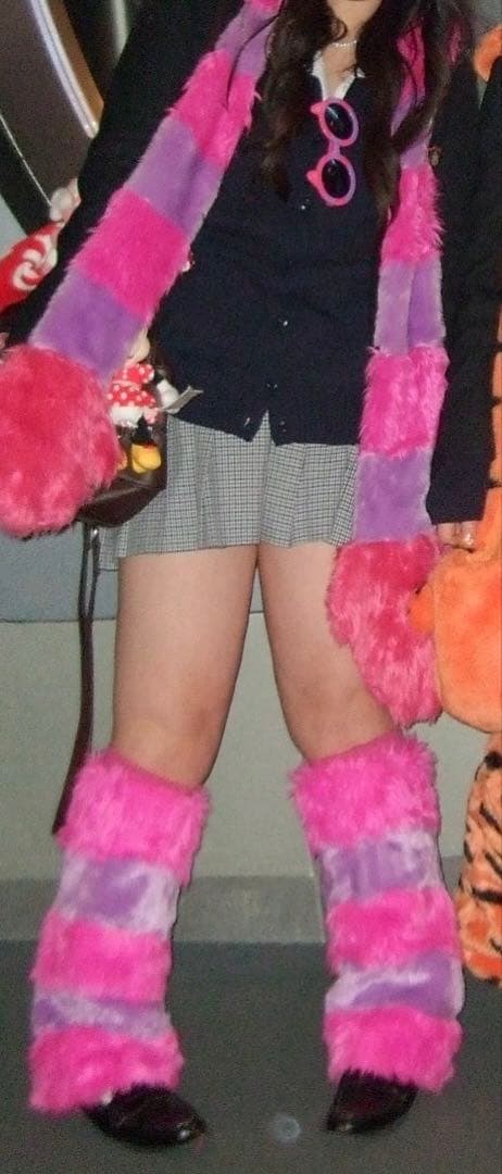 チェシャ猫 マフラーキャップ ディズニー JK 値下げ交渉⭕️