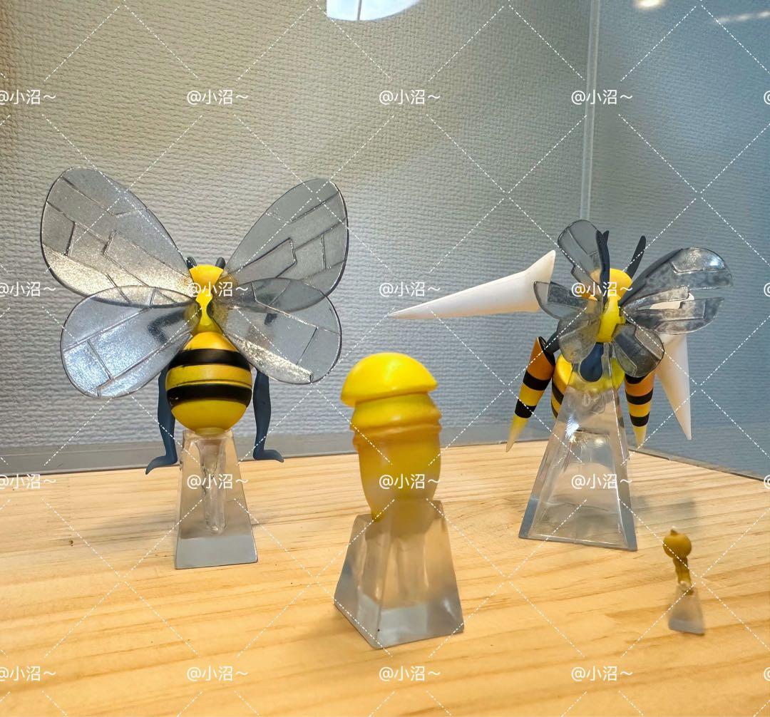 ポケモンスケールワールド　ビードル 進化セット　1/20サイズ PVC製