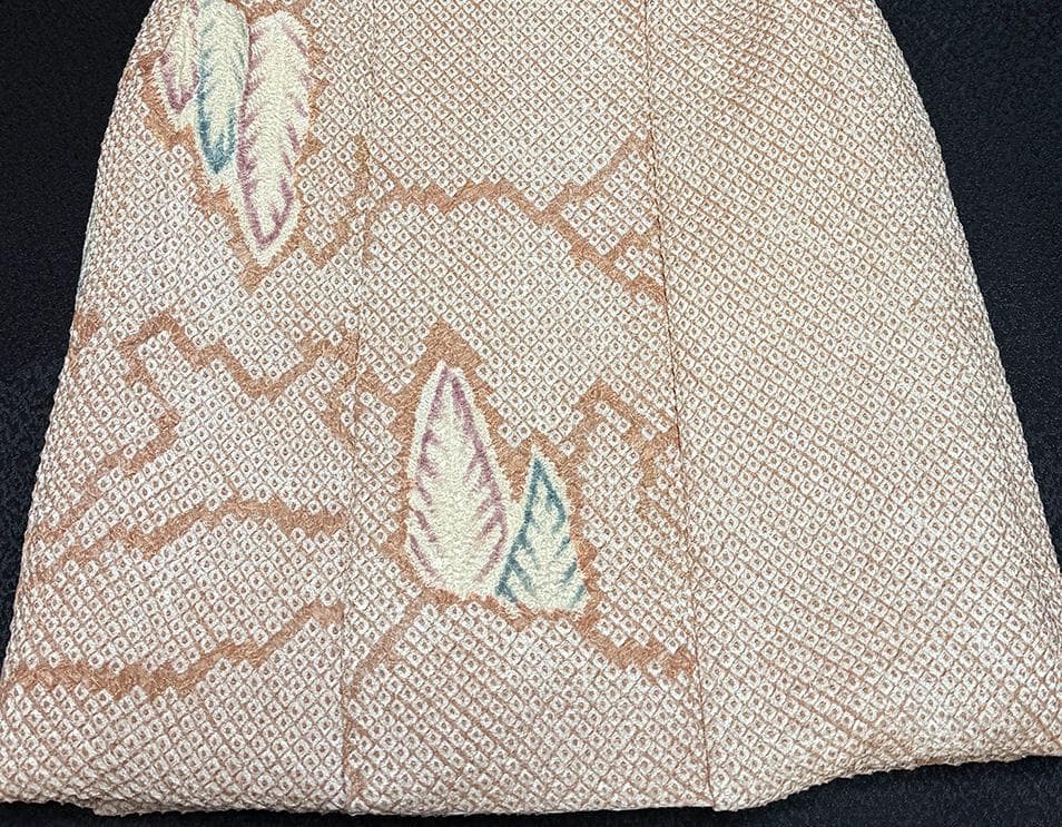 新品 七五三 男児 3歳 正絹 本絞り 被布コート