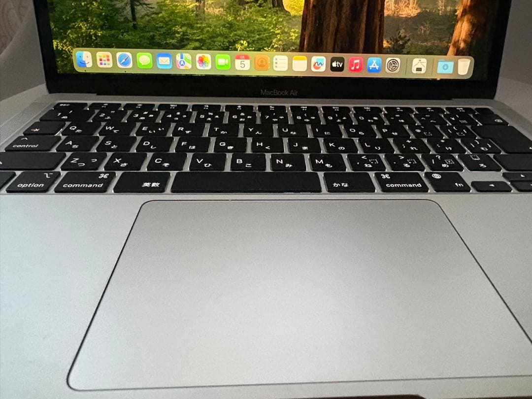 MacBookAir m1 2020 シルバー バッテリー100%