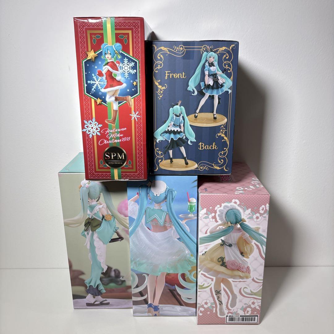 未開封 初音ミク フィギュア 5体セット 眠れる森の美女 AMP アリス