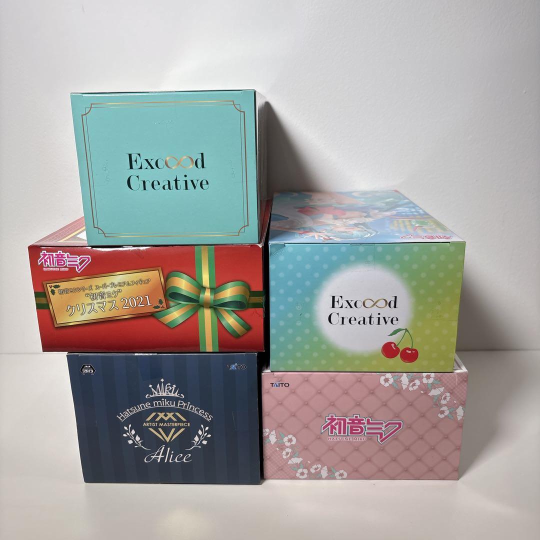 未開封 初音ミク フィギュア 5体セット 眠れる森の美女 AMP アリス