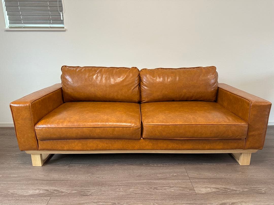 modern deco モダンデコ ソファ レザー 革 ヴィンテージ レトロ