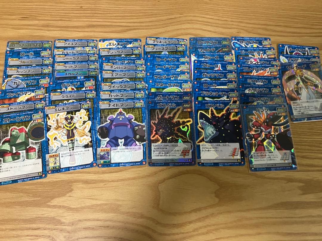 【A002】ロックマンエグゼ　カードダス400枚程