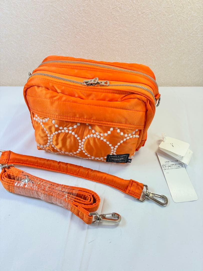 [未使用級] ミナペルホネン PORTER ショルダーバッグtambourine