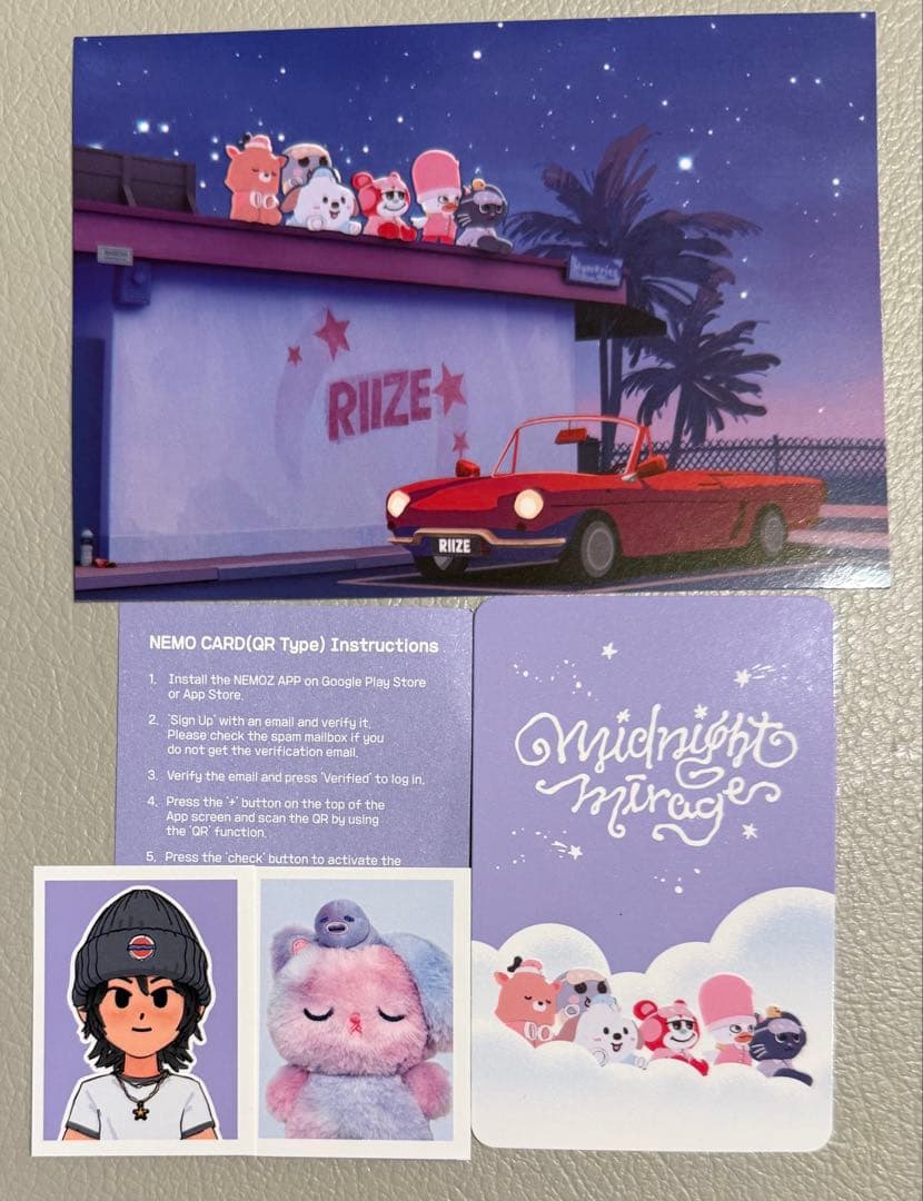 RIIZE ウォンビン ボイス キーリング A ver.