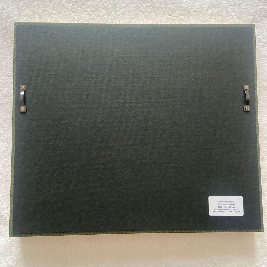 鉢にいけられたバラ　ミニ複製画　オルセー美術館