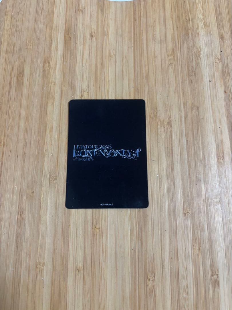 ONE Ｎ’ ONLY HAYATO ファンミ トレカ 横浜