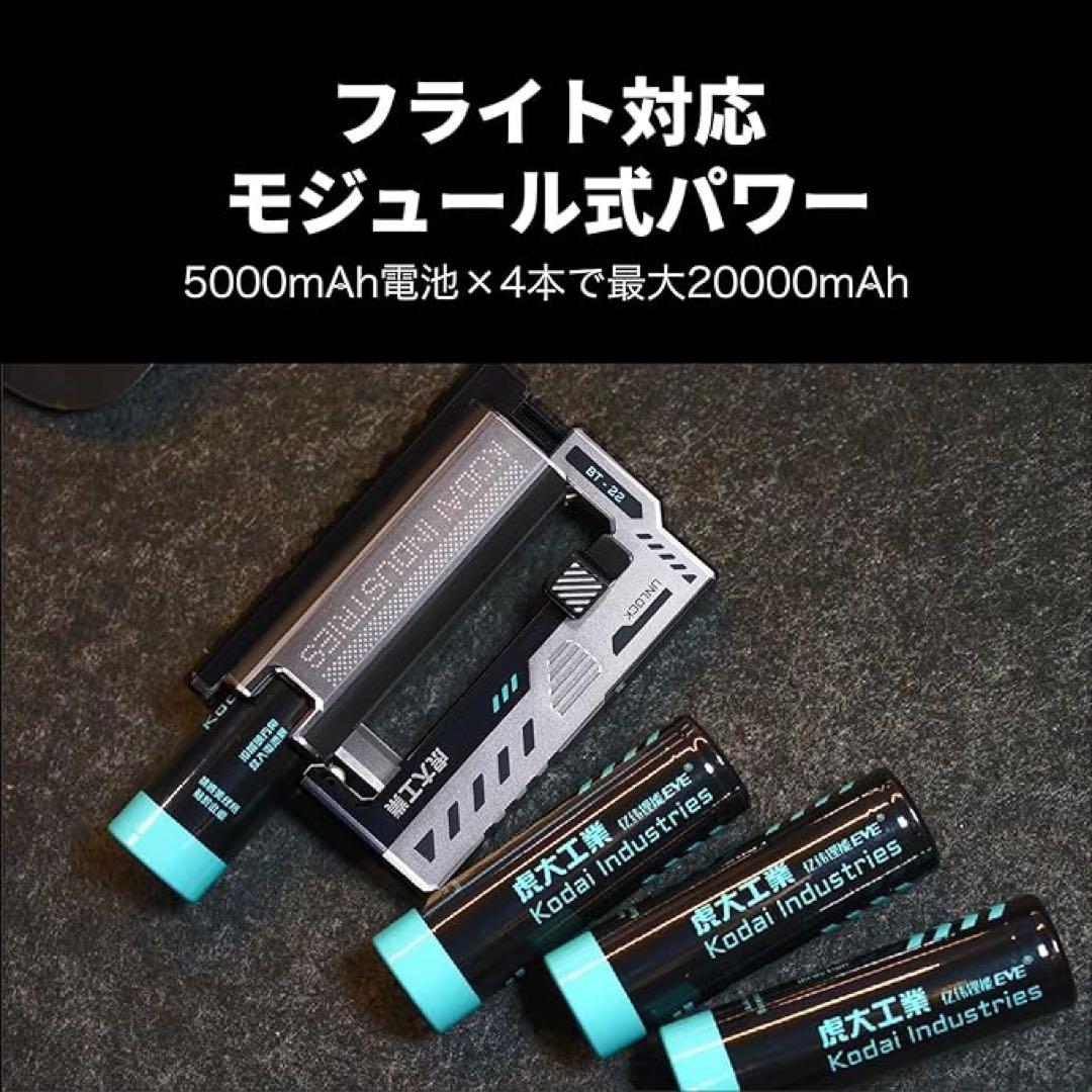 最安値❣️虎大工業　国内唯一正規取扱店 モバイルバッテリー BT-22 防災