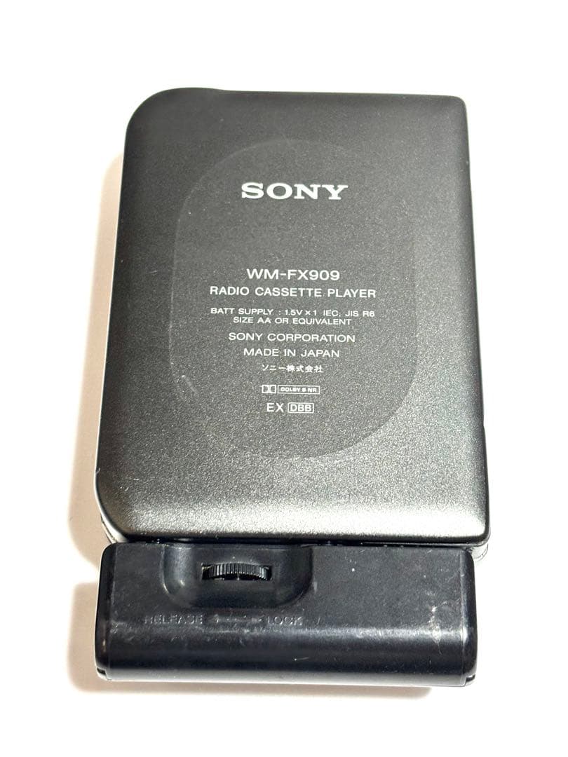 SONY カセットウォークマン WM-FX909 整備品