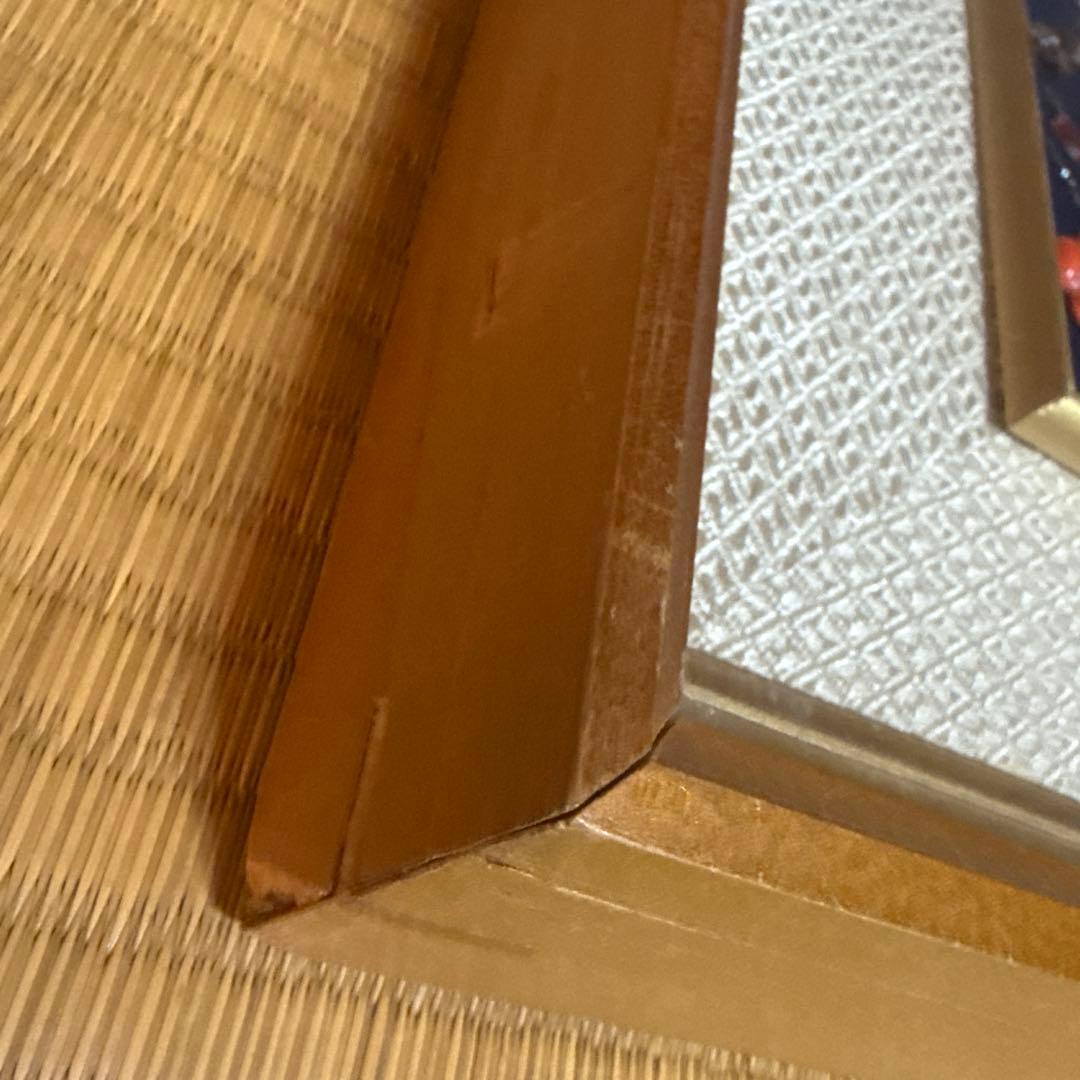 日本画　梅の花 立体装飾画 和風 額装 インテリア　天然石　アート　春　和モダン