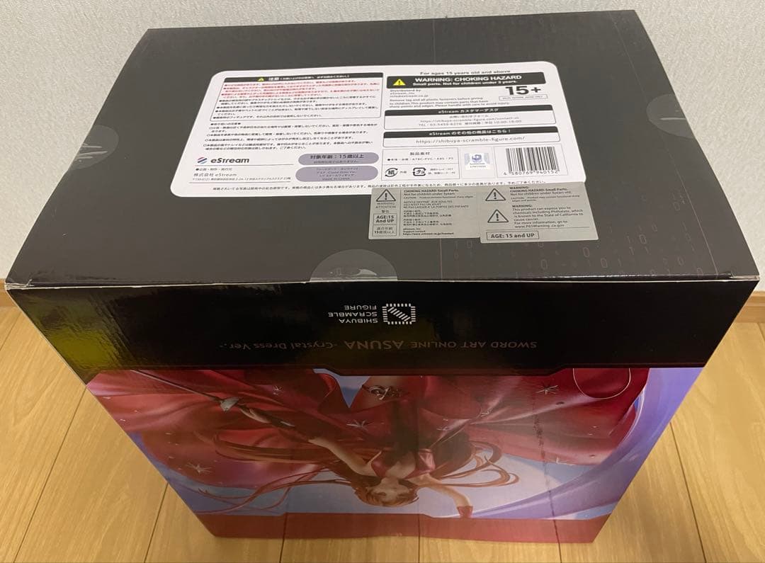 未開封 渋谷スクランブルフィギュア アスナ Crystal Dress Ver.