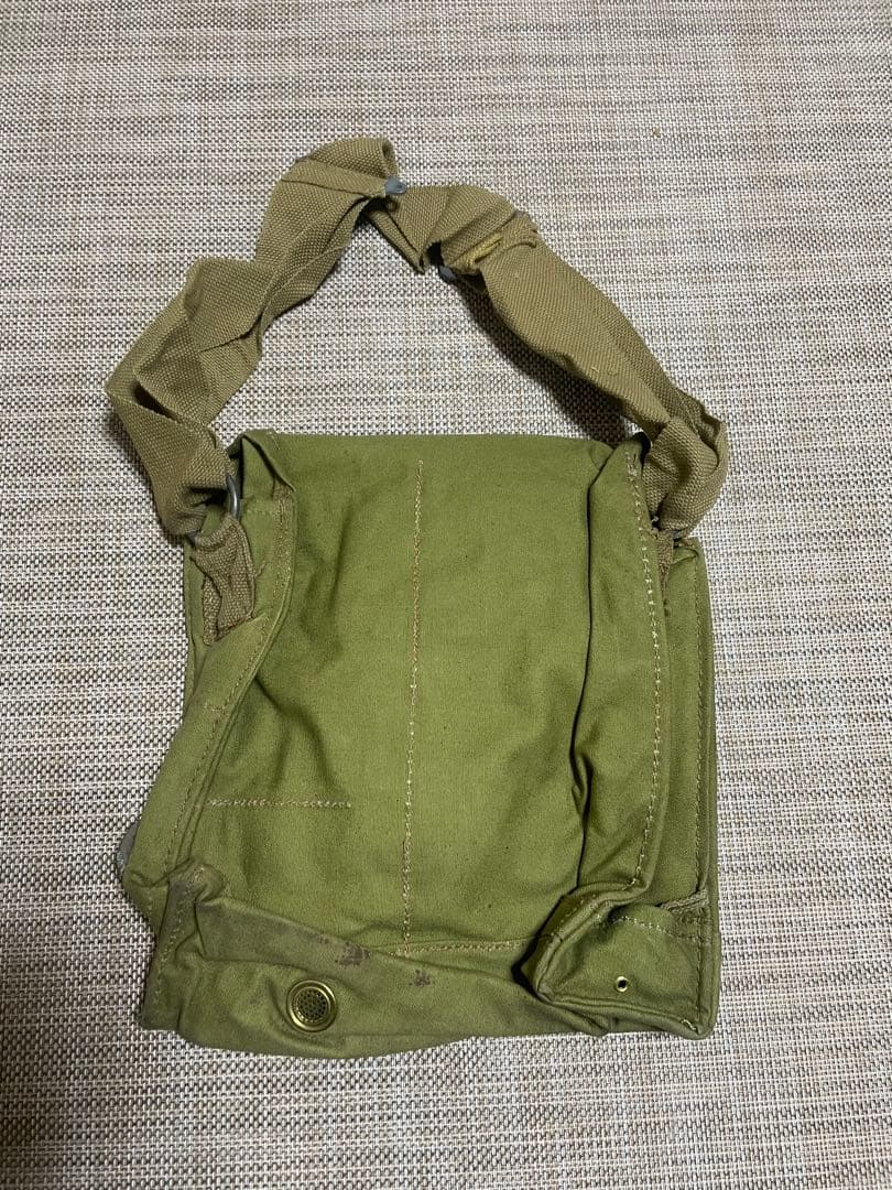 オリーブグリーン キャンバス バッグ