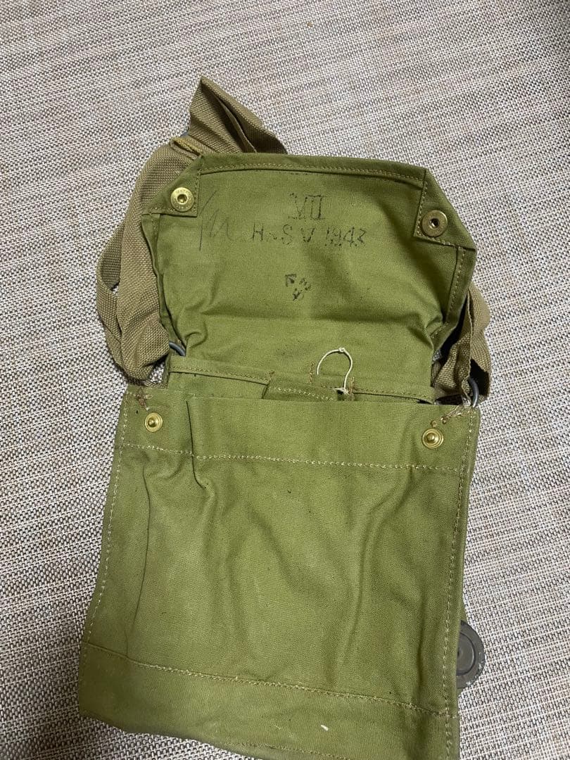 オリーブグリーン キャンバス バッグ