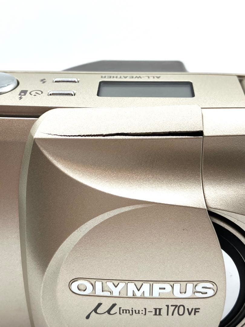 OLYMPUS フィルムカメラ μ[mju:]-II 170VF 簡易動作確認