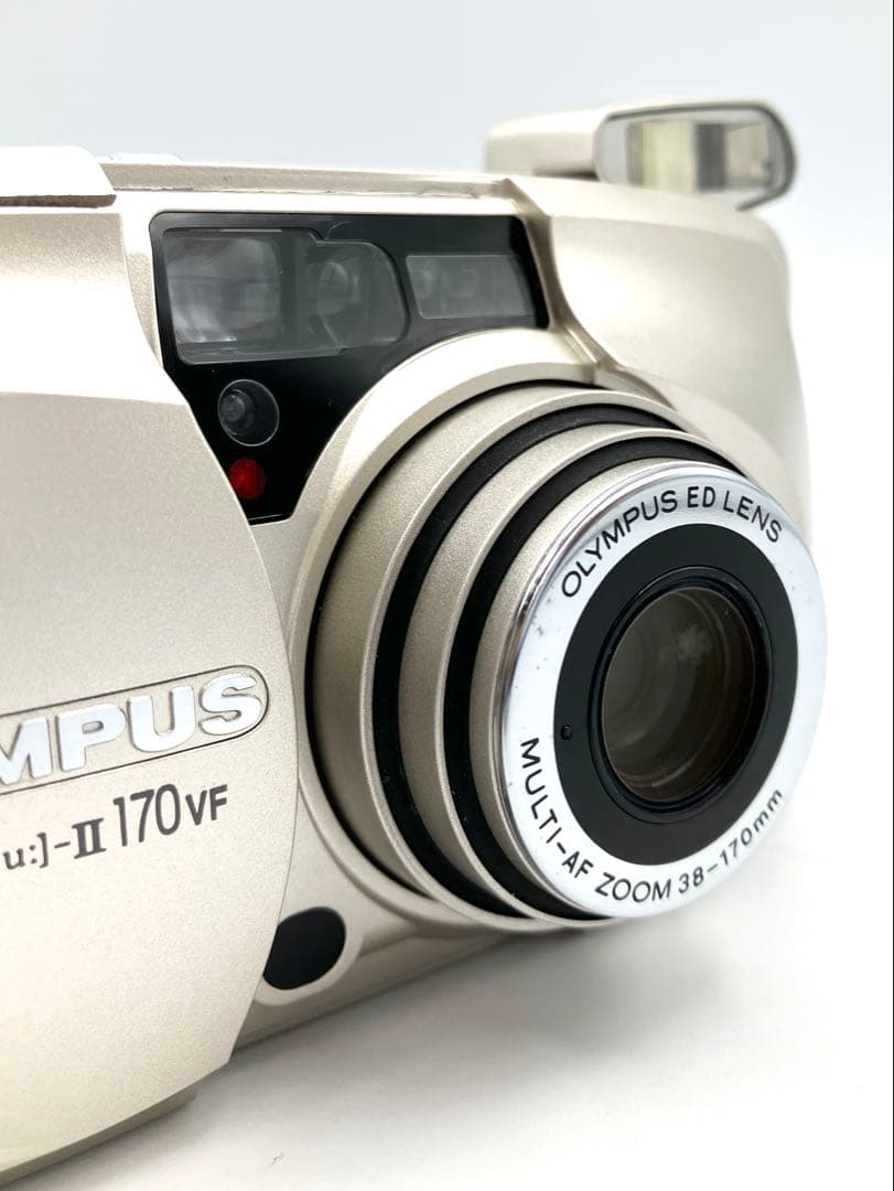 OLYMPUS フィルムカメラ μ[mju:]-II 170VF 簡易動作確認