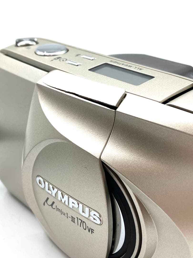 OLYMPUS フィルムカメラ μ[mju:]-II 170VF 簡易動作確認