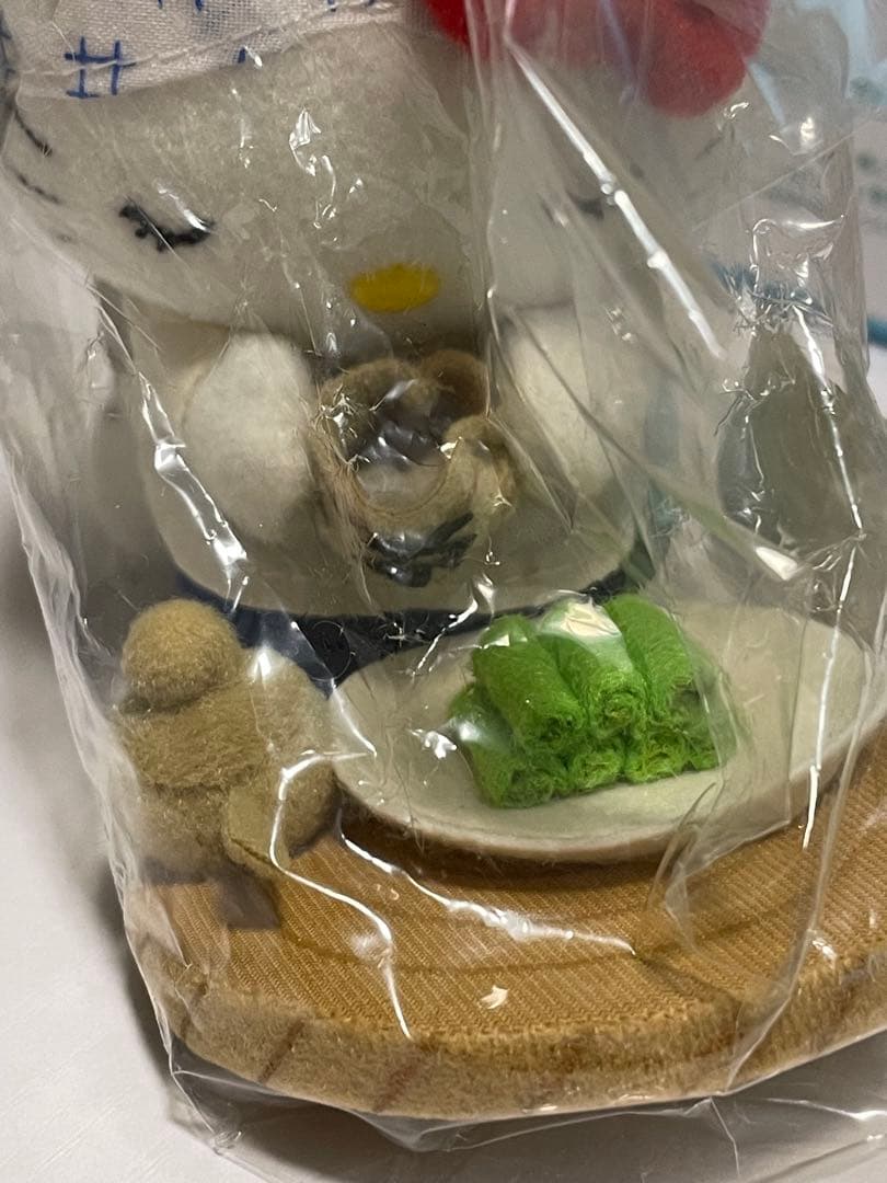 ハローキティ　ご当地ぬいぐるみ　信州限定　野沢菜バージョン　未開封　タグ付き