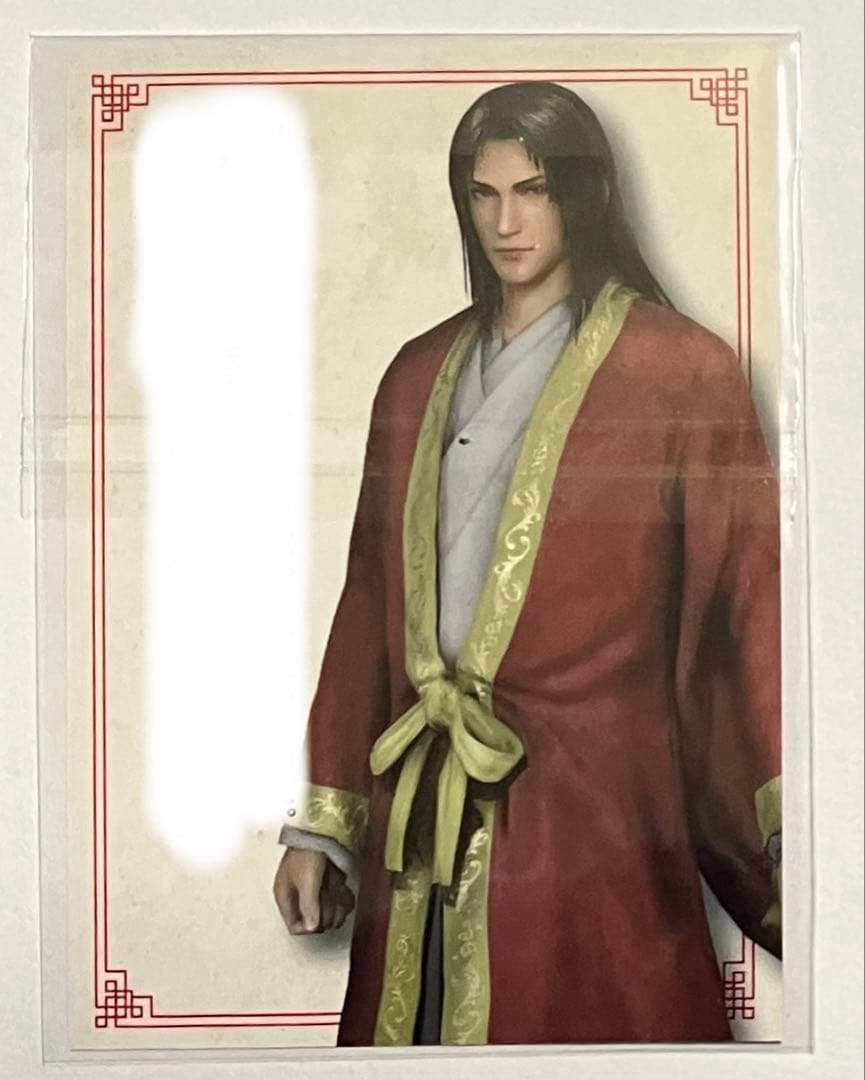 バラ売り可◆真・三國無双８【周瑜公瑾】缶バッジ4点＆カフェブロマイド