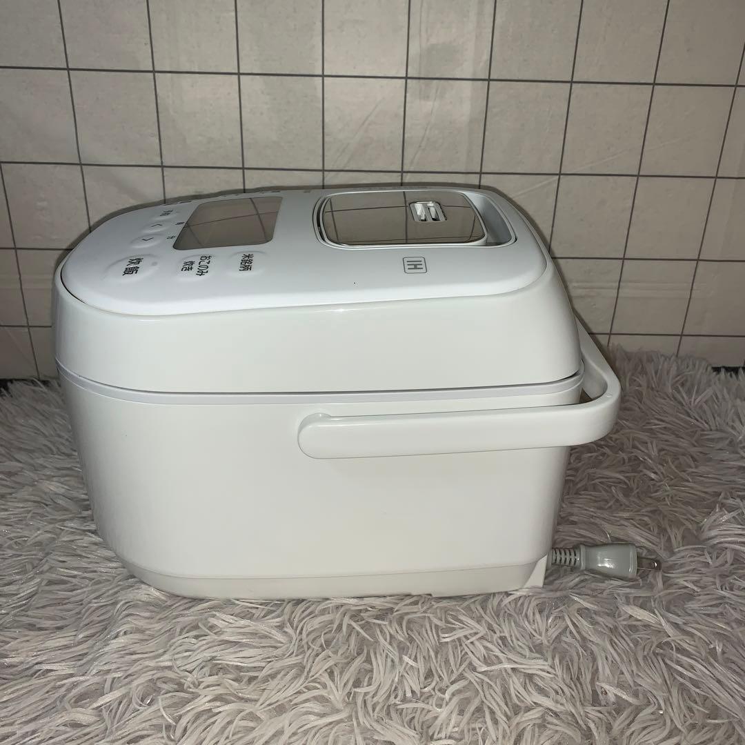 【2021年製】アイリスオーヤマ　IH炊飯器　銘柄炊き　WLRC-IK30-W