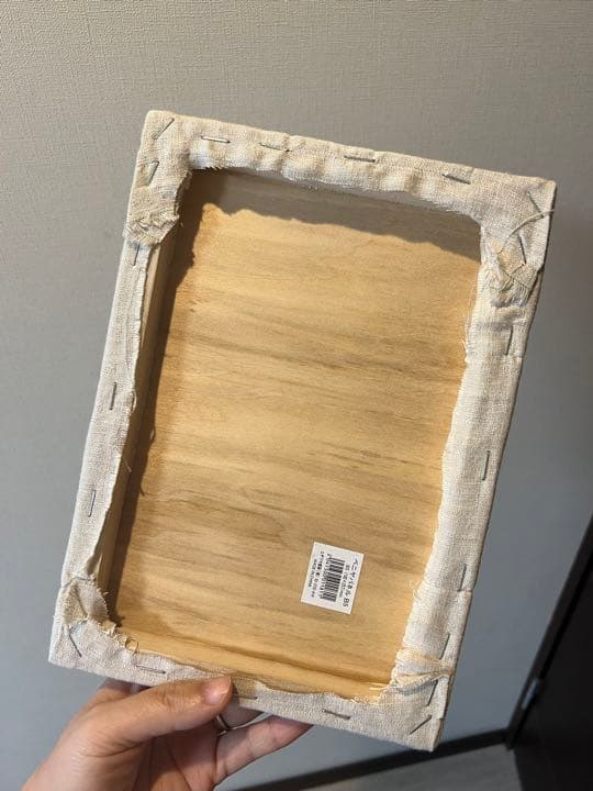 ハンドメイド手刺繍　刺しゅうフレーム　キャンパー