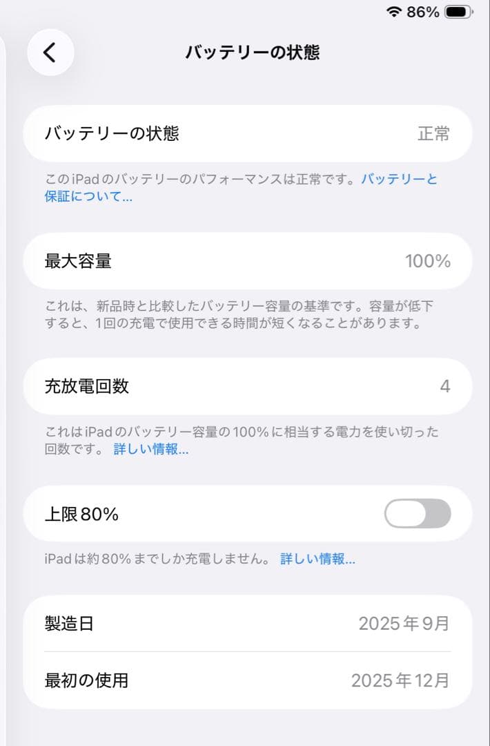 Apple iPad mini A17 Pro 128GB Wi-Fi ブルー