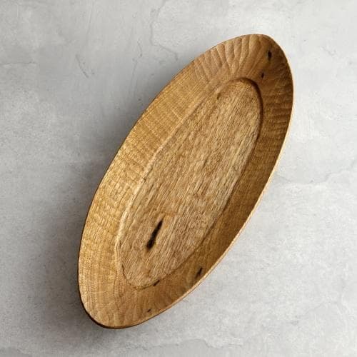 堀　宏治さん作 ロングオバールボウル（くるみ）