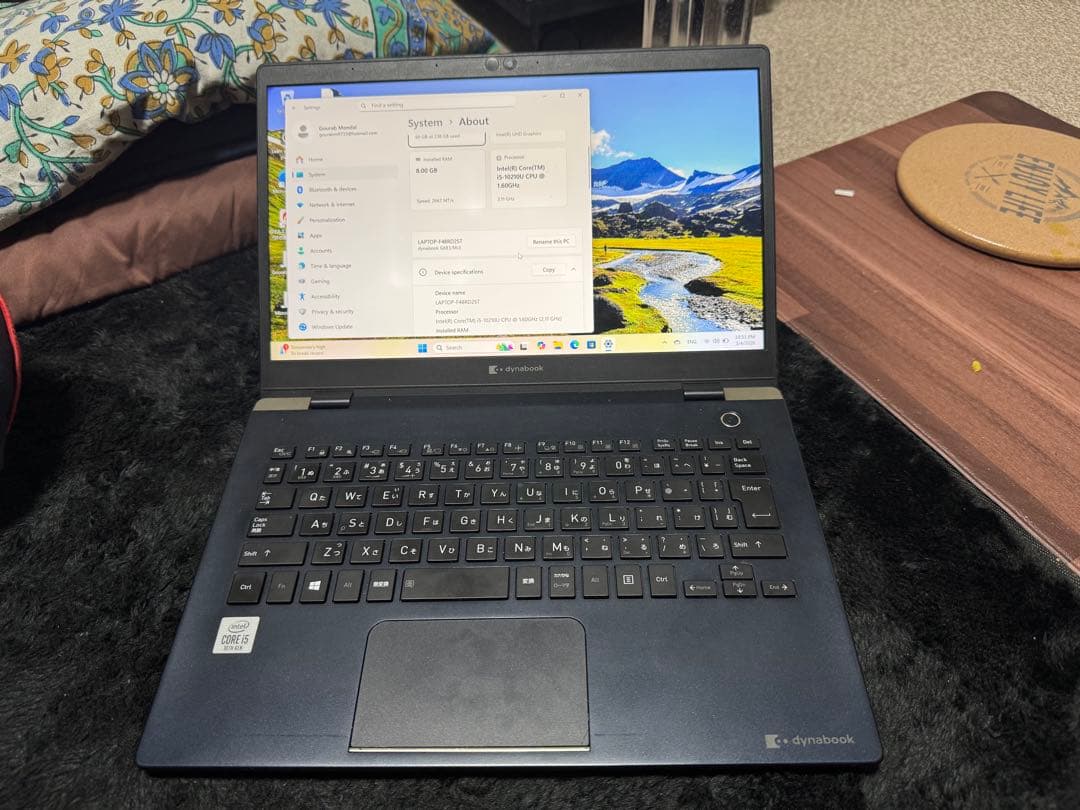 dynabook ノートPC ブラック