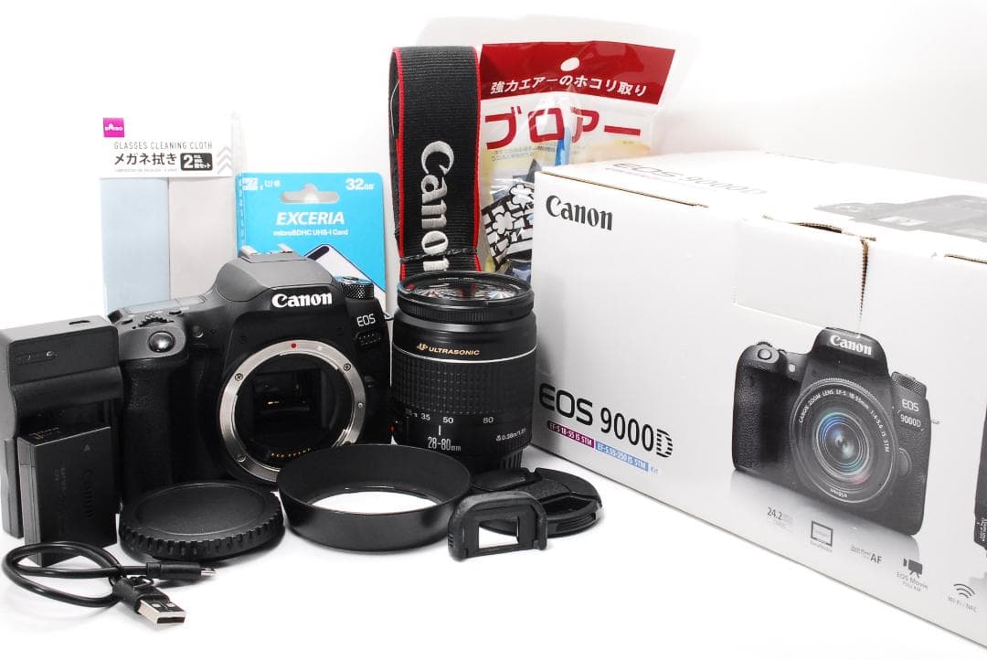 ❤ Canon EOS 9000D 一眼レフ スマホ転送 キヤノン Wi-Fi