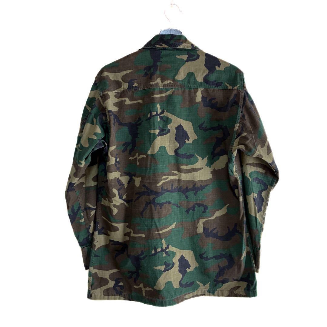 70s USMC 米軍 ジャングルファティーグ ジャケット S-R 迷彩
