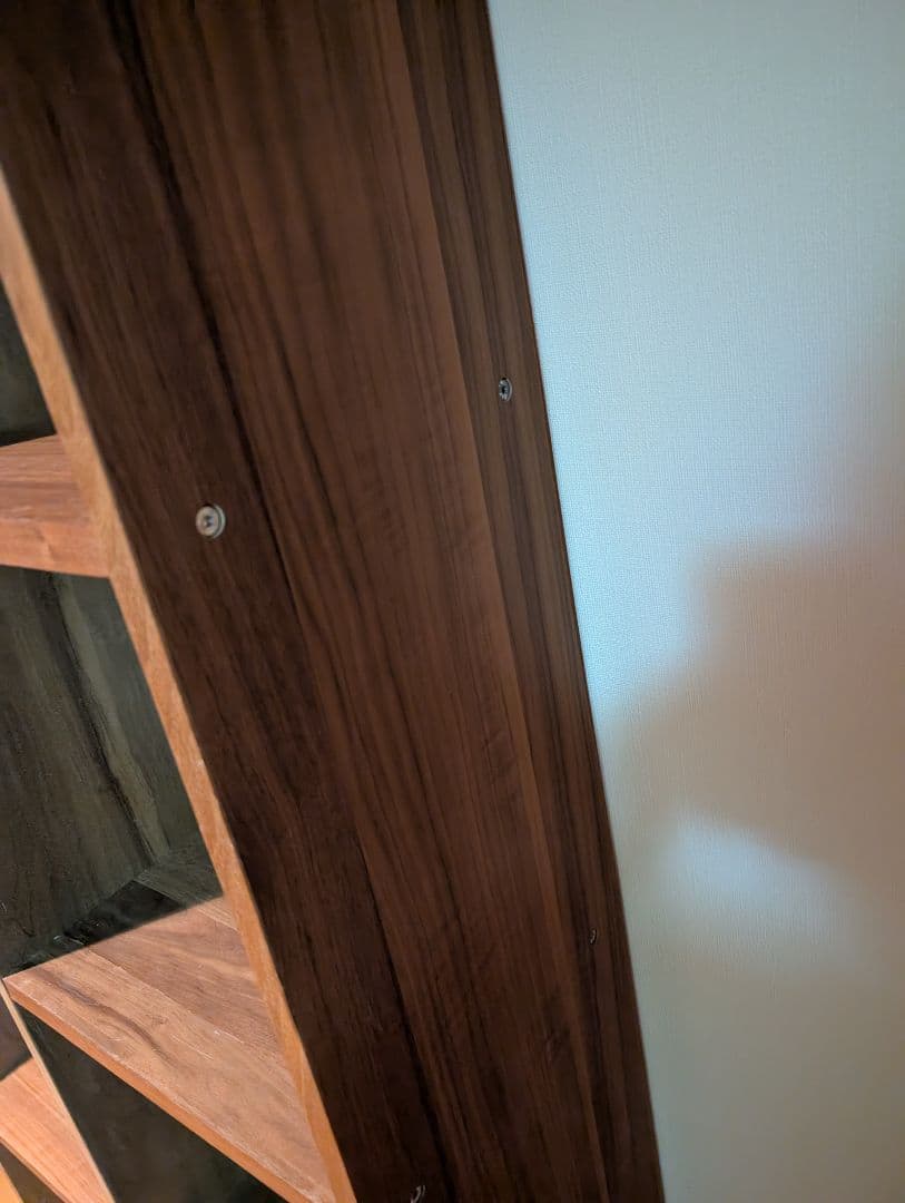 《送料込》無印良品 スタッキングシェルフ 5×2 ウォールナット 棚 木製家具