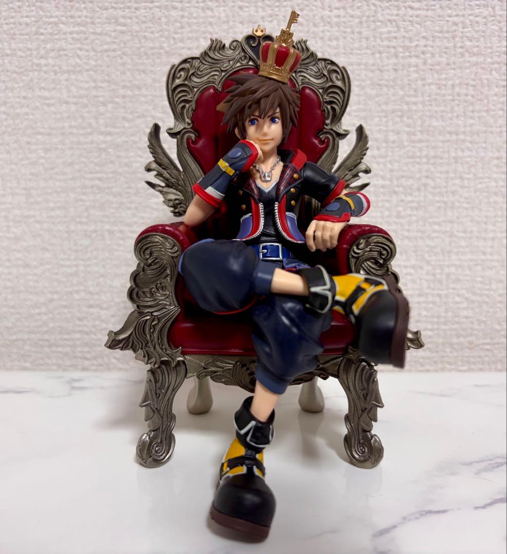 キングダムハーツ A賞フィギュア ソラ スタチュー　D賞ミッキーぬいぐるみ