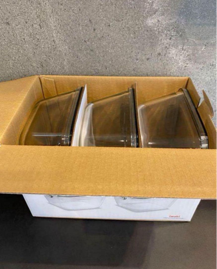 【おまとめ】iwaki 食品保存容器 450ml×4個 & 1000ml×3個